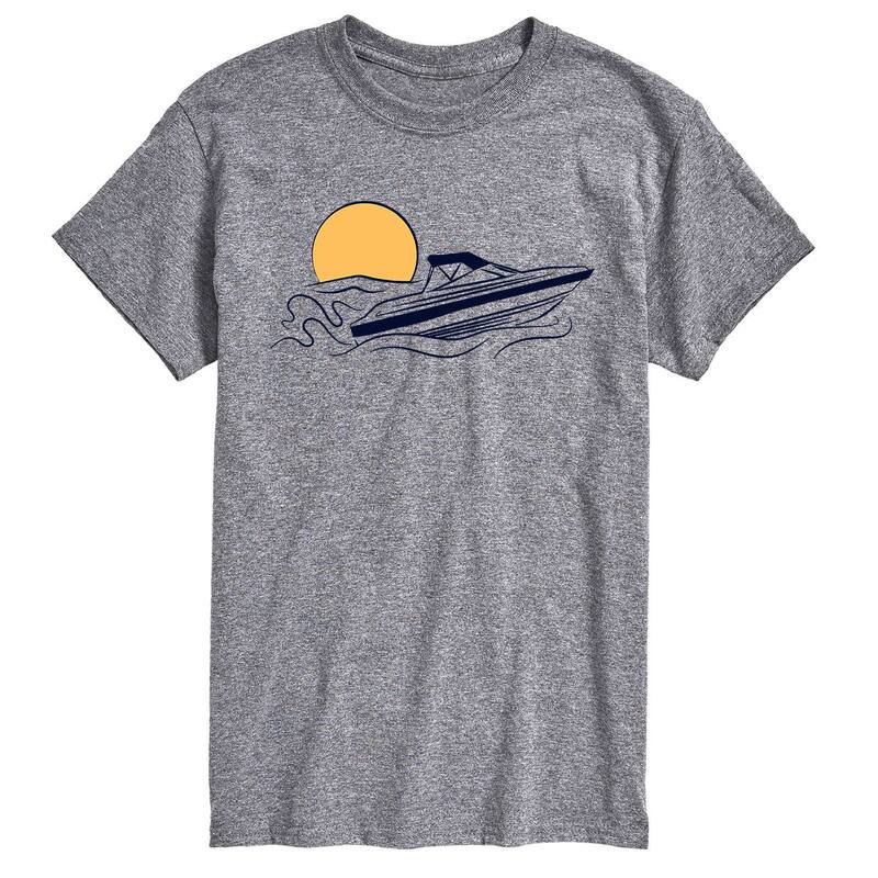 アニメキャラクター メンズ トップス Tシャツ トール グラフィック Licensed Character Big & Tall Speed Boat Graphic Tee Gray グレー