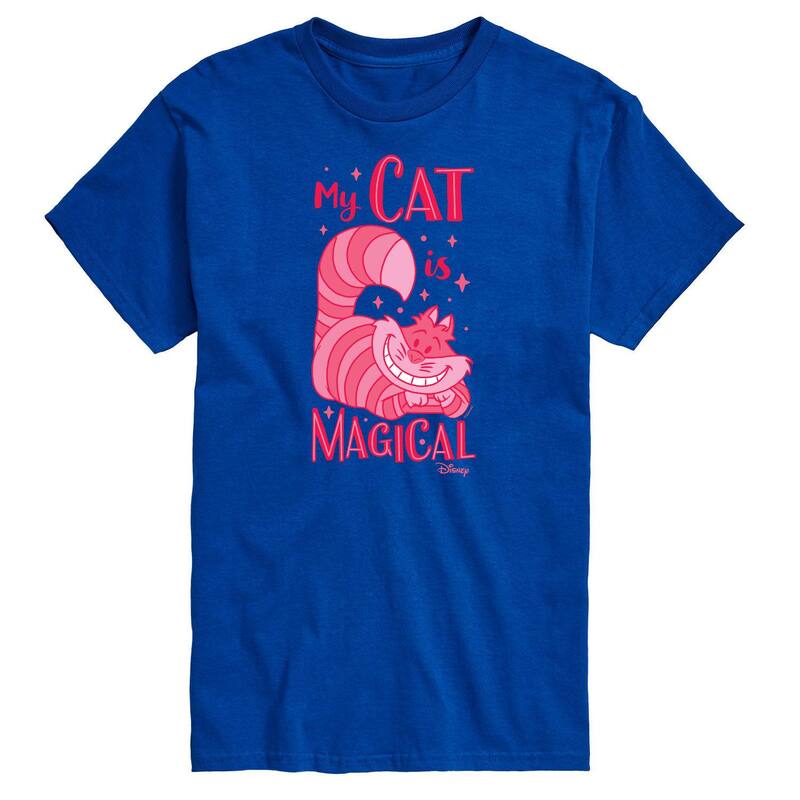 ディズニー メンズ トップス Tシャツ トール グラフィック Disney's Cats & Dogs Big & Tall My Cat Is Magical Graphic Tee Blue ブルー