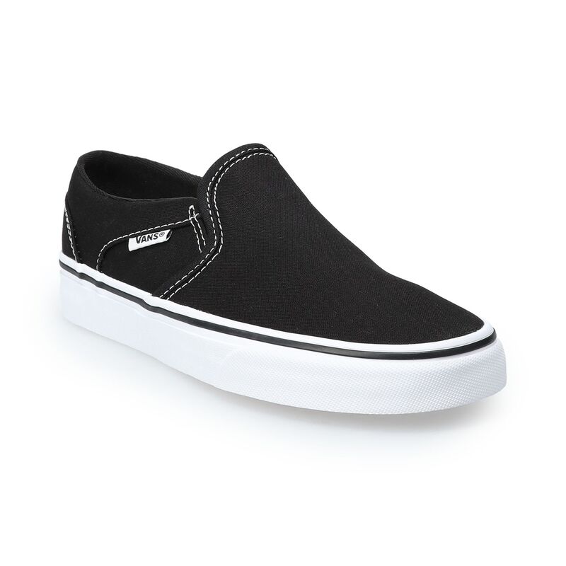バンズ レディース シューズ スニーカー VansR Asher Women'shoes Black White ホワイト｜ReVida 店