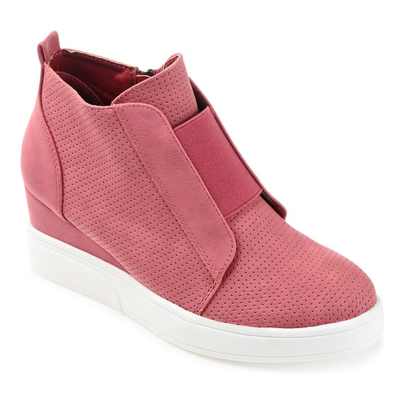 ジュルネ コレクション レディース シューズ スニーカー Journee Collection Clara Women's Wedge Sneakers Pink ピンク
