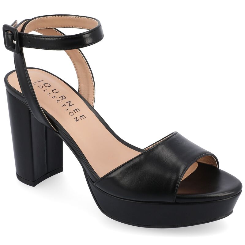 ジュルネ コレクション レディース シューズ パンプス Journee Collectionairri Women's Pumps Black Pu ブラック 15,386円
