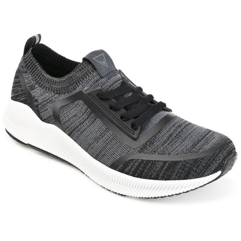 バンス メンズ シューズ スニーカー ニット Vance Co. Keller Men's Knit Sneakers Black ブラック