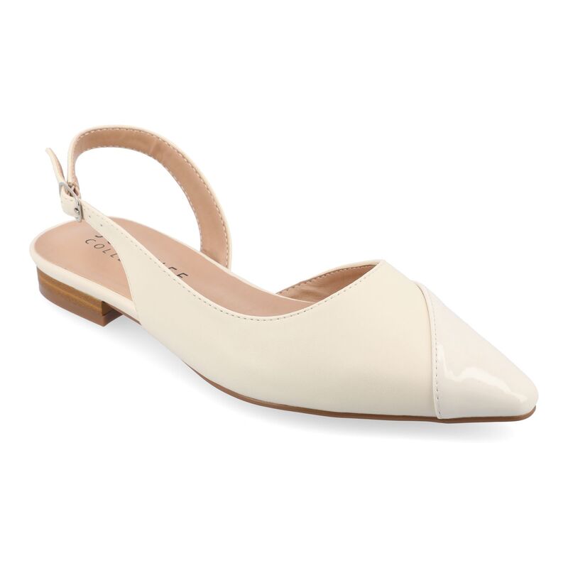 ジュルネ コレクション レディース シューズ サンダル Journee Collection Tru Comfort Foam Daphnne Women's Flats Ivory アイボリー