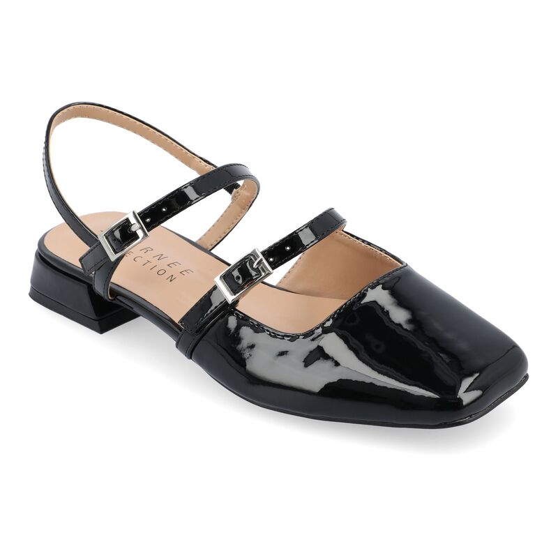 ジュルネ コレクション レディース シューズ サンダル Journee Collection Tru Comfort Foam Gretchenn Women's Flats Black ブラック|ReVida 店