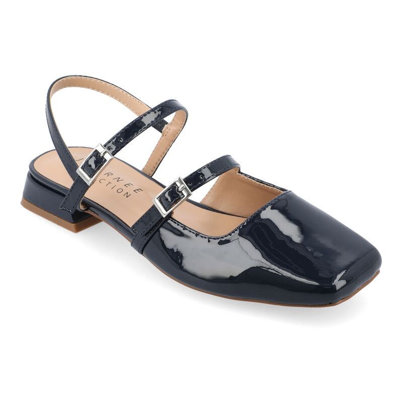 ジュルネ コレクション レディース シューズ サンダル Journee Collection Tru Comfort Foam Gretchenn Women's Flats Navy ネイビー
