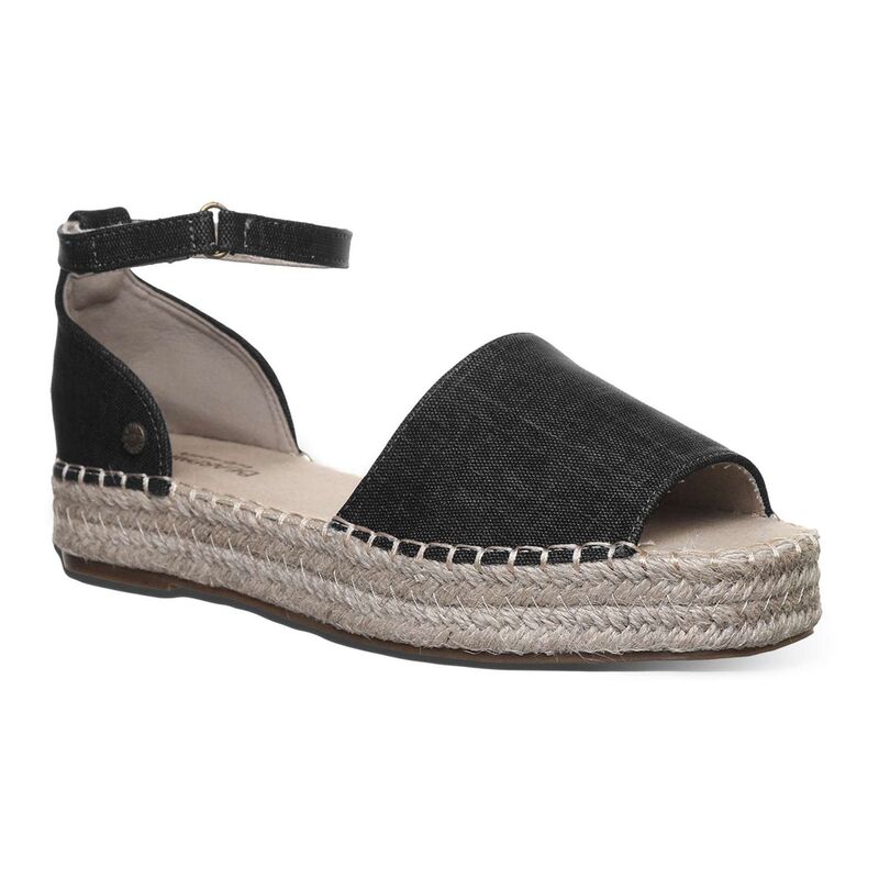ベアパウ レディース シューズ サンダル Bearpaw Affogato Women's Espadrille Sandals Black ブラック