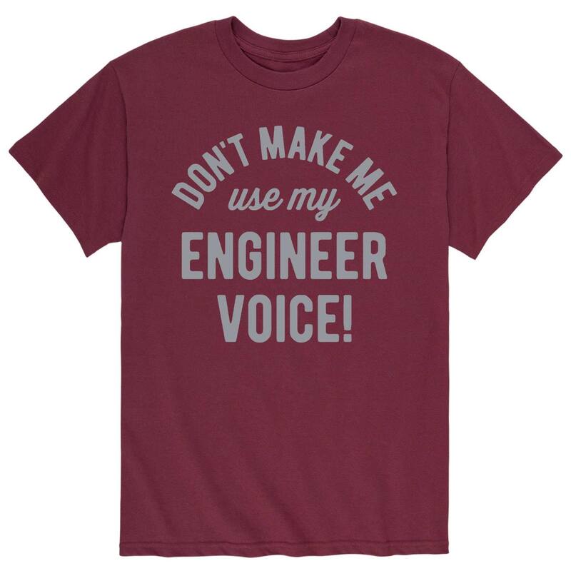 アニメキャラクター メンズ トップス Tシャツ Licensed Character Men's Engineer Voice Tee Red レッド
