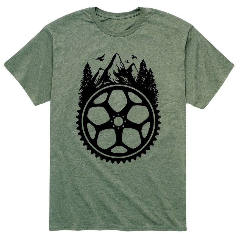 アニメキャラクター メンズ トップス Tシャツ Licensed Character Men's Mountain Bike Gear Tee Green グリーン