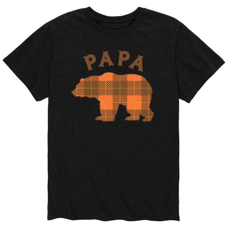 アニメキャラクター メンズ トップス Tシャツ Licensed Character Men's Fall Bear Papa Tee Black ブラック