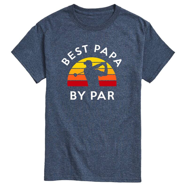 アニメキャラクター メンズ トップス Tシャツ グラフィック Licensed Character Men's Best Papa By Par Golf Graphic Tee Blue ブルー