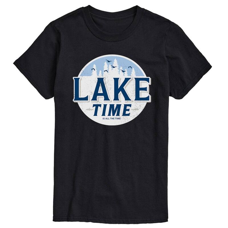 アニメキャラクター メンズ トップス Tシャツ トール グラフィック Licensed Character Big & Tallake Time Graphic Tee Black ブラック