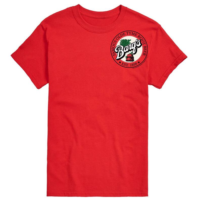 アニメキャラクター メンズ トップス Tシャツ グラフィック Licensed Character Men's Barqs Root Beer Graphic Tee Red レッド