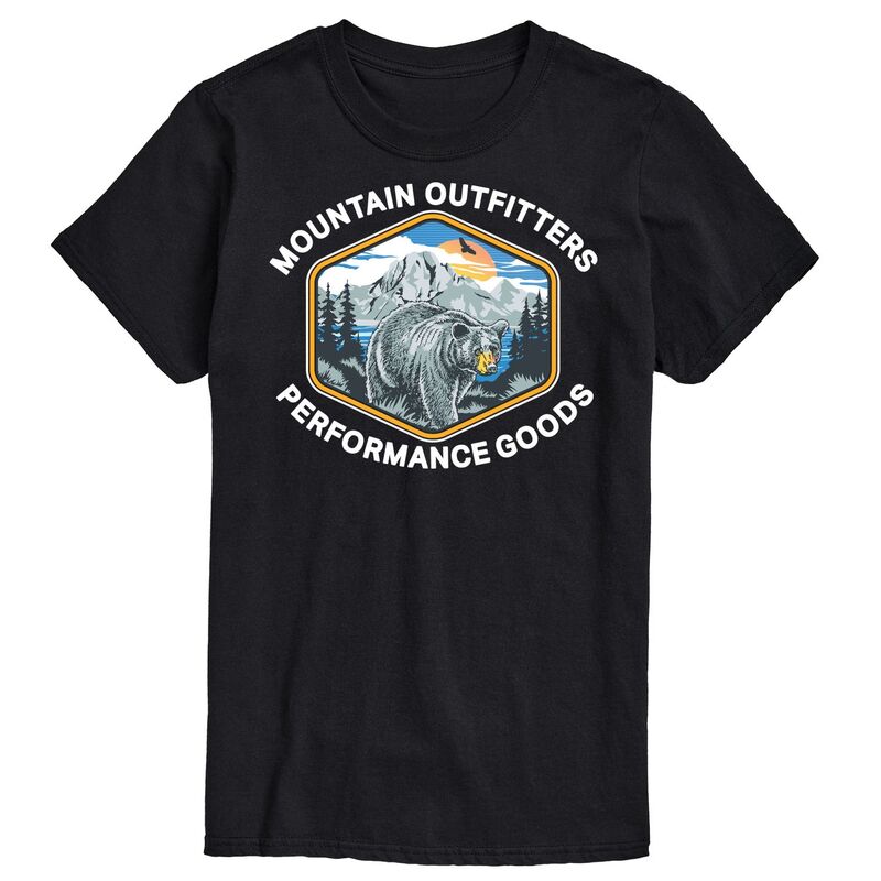 アニメキャラクター メンズ トップス Tシャツ Licensed Character Men's Mountain Outfitters Tee Black ブラック