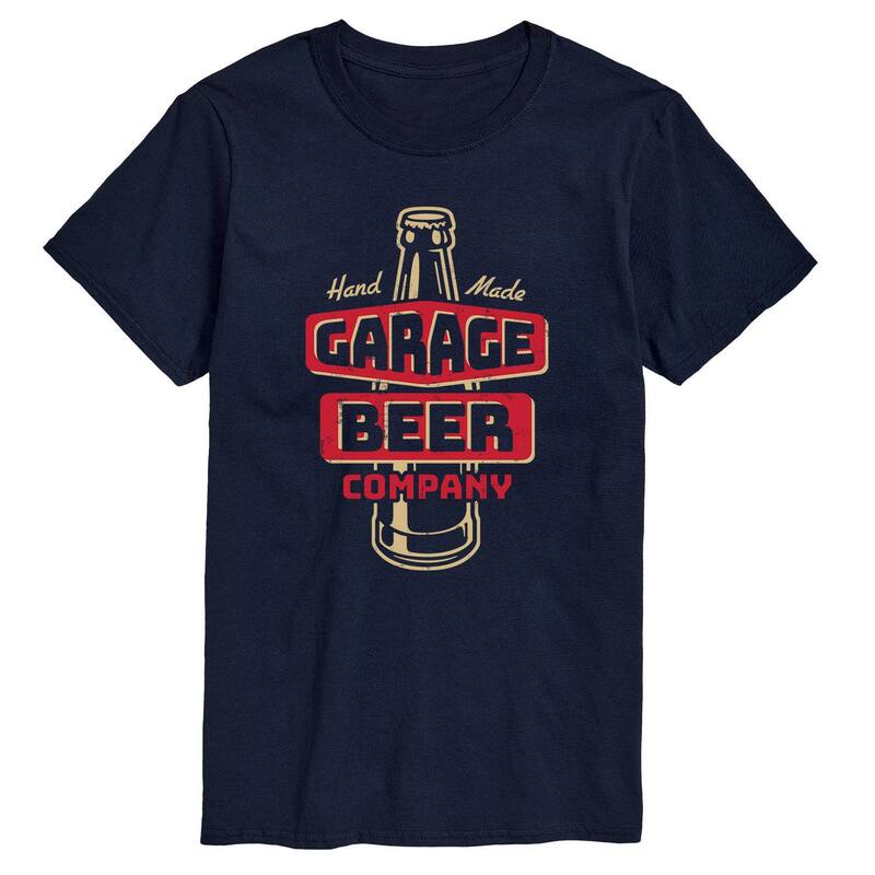 アニメキャラクター メンズ トップス Tシャツ Licensed Character Men's Garage Beer Co Tee Navy ネイビー