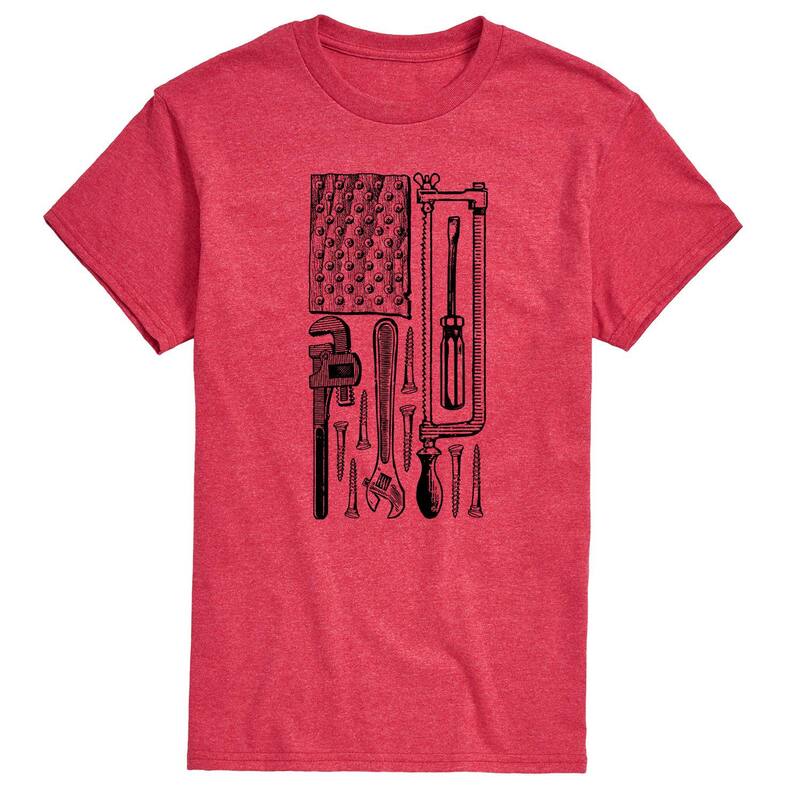 アニメキャラクター メンズ トップス Tシャツ グラフィック Licensed Character Men's Tool Flagraphic Tee Red レッド