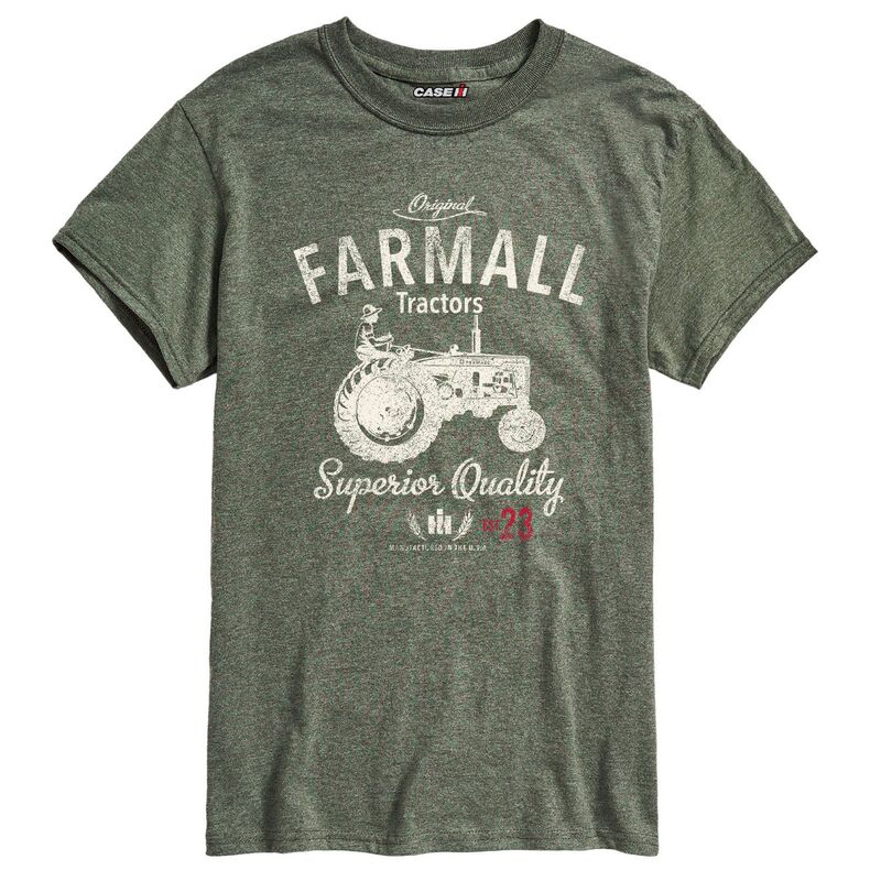 アニメキャラクター メンズ トップス Tシャツ グラフィック Licensed Character Men's Case IH Superior Quality Graphic Tee Green グリーン