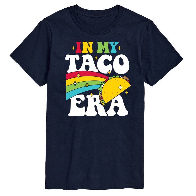 アニメキャラクター メンズ トップス Tシャツ グラフィック Licensed Character Men's In My Taco Era Graphic Tee Navy ネイビー