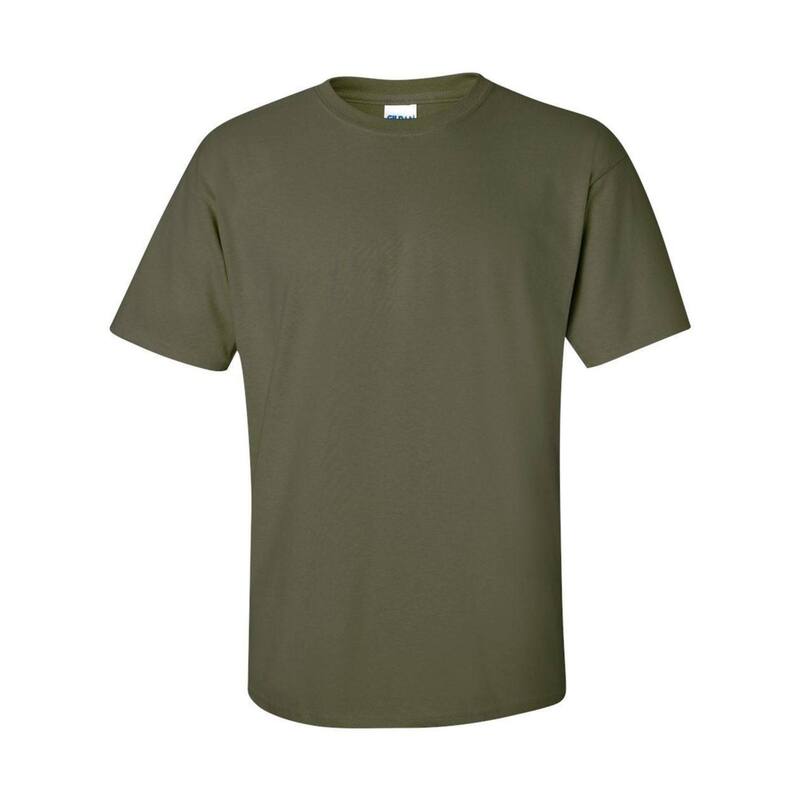 ギルダン メンズ トップス Tシャツ コットン Gildan Ultra Cotton T-Shirt Military Green グリーン