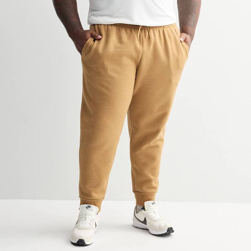 Tek Gear メンズ ボトムス カジュアルパンツ トール ジョガーパンツ フリース Big & Tall Tek Gear Ultra Soft Fleece Joggers Rocky Brown ブラウン