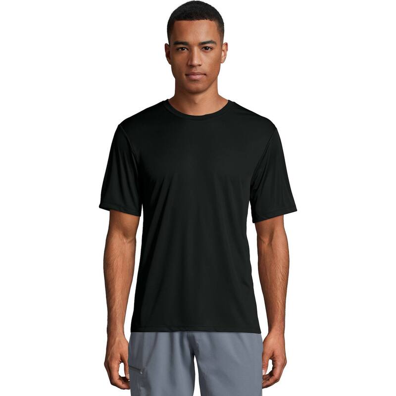 ヘインズ メンズ トップス Tシャツ Men's Hanes CoolDRI Performance Tee Black ブラック
