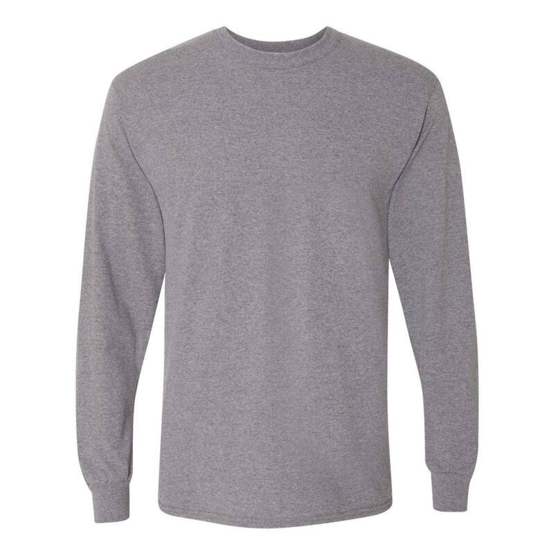 ギルダン メンズ トップス Tシャツ Gildan DryBlend 50/50 Long Sleeve T-Shirt Graphite Heather グラファイト