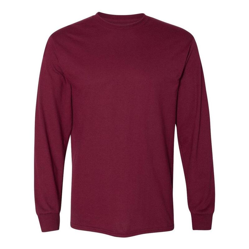 ギルダン メンズ トップス Tシャツ Gildan DryBlend 50/50 Long Sleeve T-Shirt Maroon マルーン 7,205円