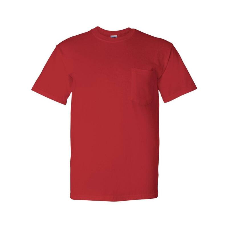 ギルダン メンズ トップス Tシャツ Gildan DryBlend Pocket-Shirt Red レッド 7,110円