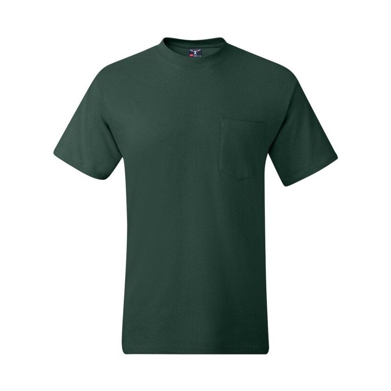 フロソ メンズ トップス Tシャツ Floso Beefy-T Plain Pocket-Shirt Deep Forest フォレスト