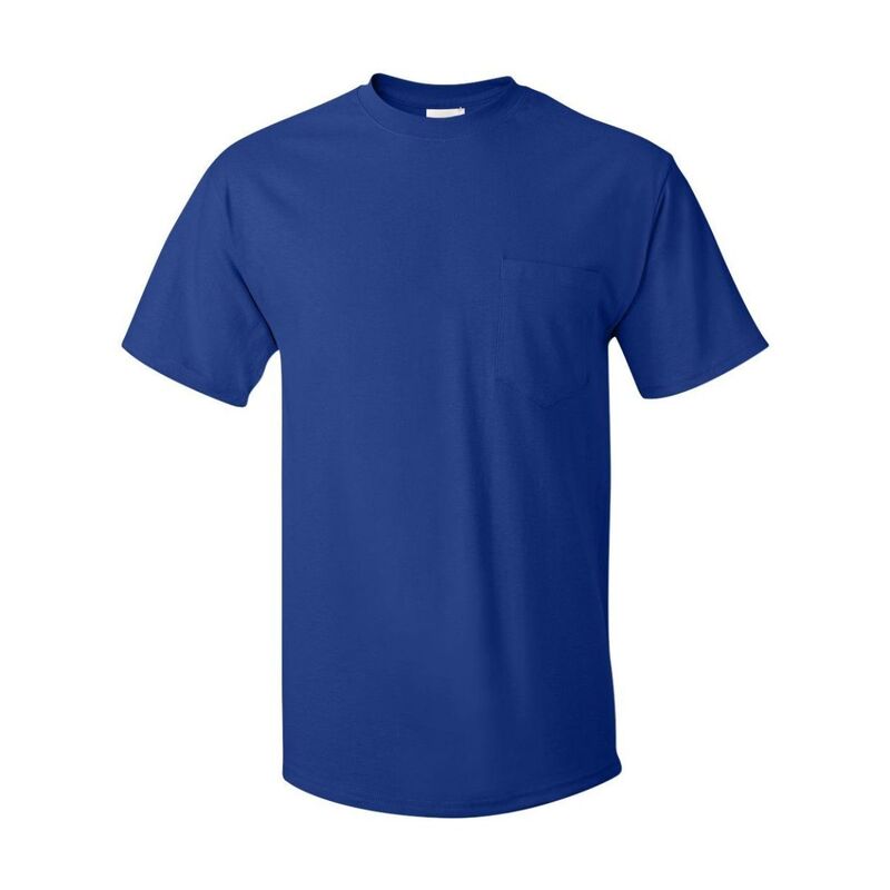 フロソ メンズ トップス ティーシャツ Floso Authentic Pocket Plain T-Shirt Deep Royal トップス-メンズファッション-Tシャツ・カットソー