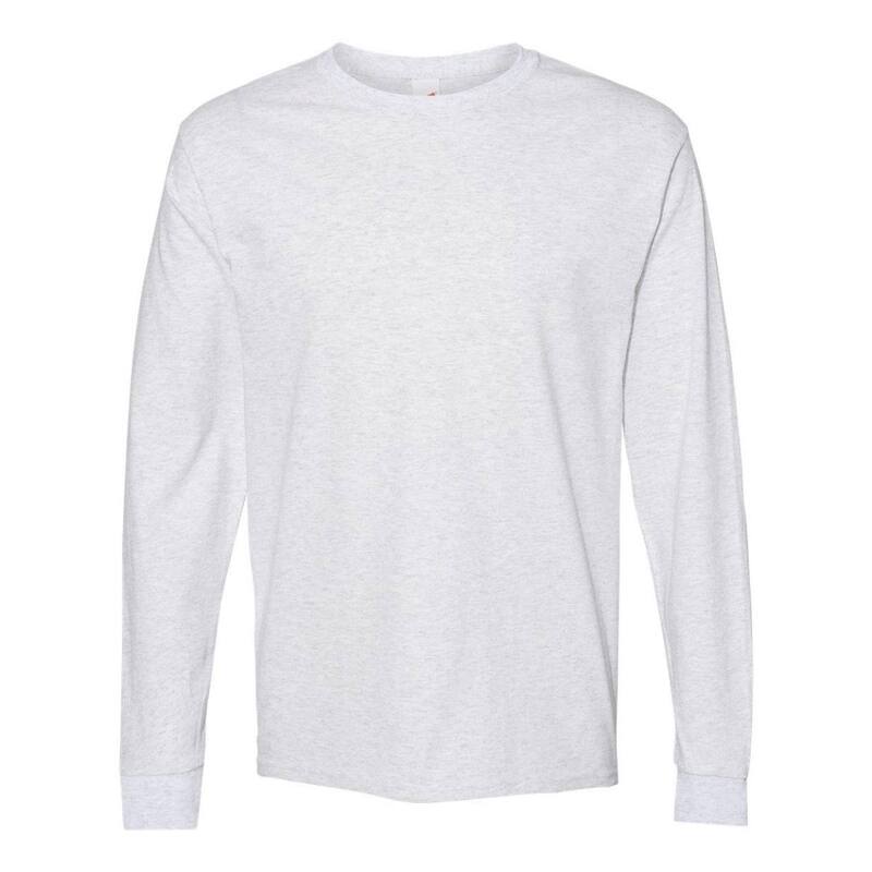 フロソ メンズ トップス ティーシャツ Floso Essential-T Long Sleeve T-Shirt Ash 灰分 Tシャツ・カットソー-メンズファッション-トップス