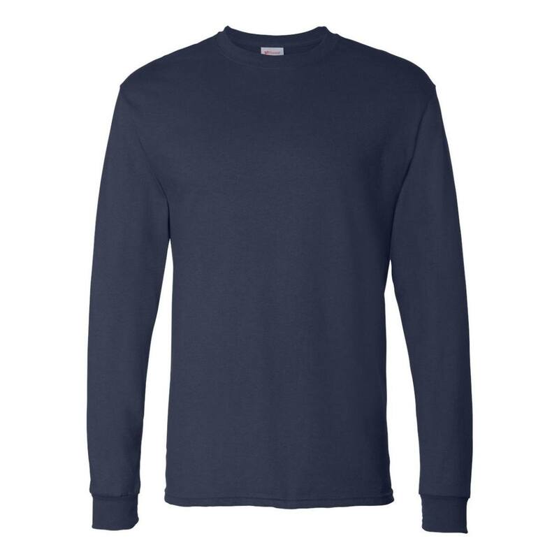 フロソ メンズ トップス ティーシャツ Floso Essential-T Long Sleeve T-Shirt Navy 米国海軍 Tシャツ・カットソー-メンズファッション