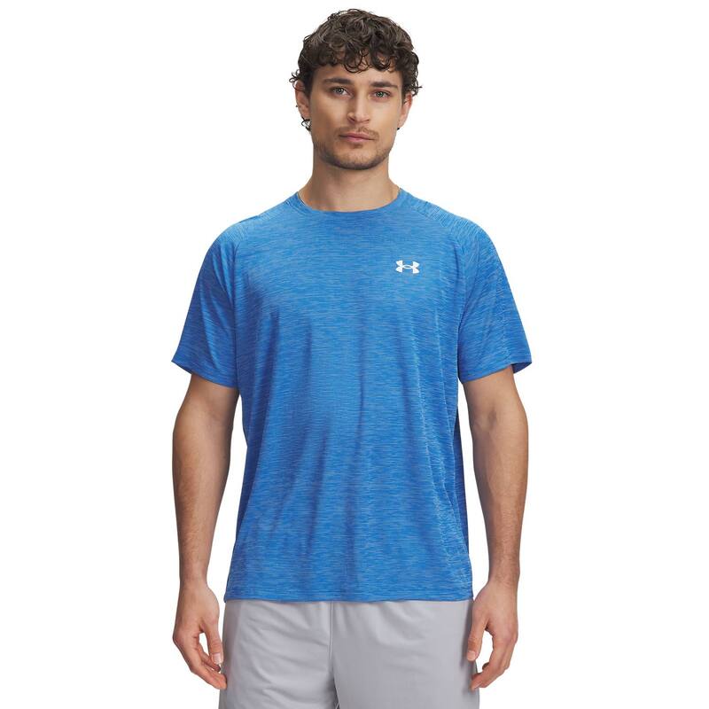 アンダーアーマー メンズ トップス Tシャツ Men's Under Armour Tech Textured Short Sleeve Tee Blue Atlantis ブルー