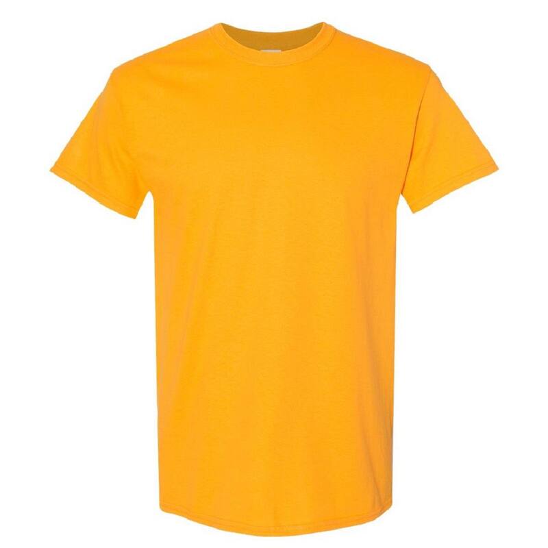 ギルダン メンズ トップス Tシャツ 半袖 コットン Gildan Mens Heavy Cotton Short-sleeved T-shirt Gold ゴールド