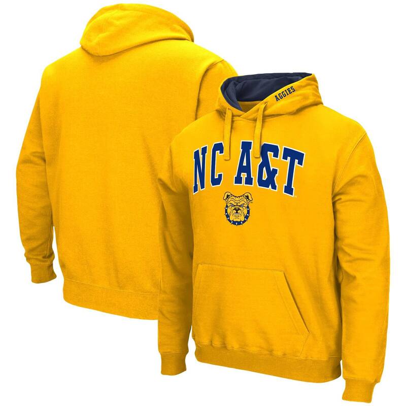 コロシアム メンズ アウター パーカー・スウェット Men Colosseum Gold North Carolina\u0026T Aggies Isle Pullover Hoodie Nc2 Gold ゴールド
