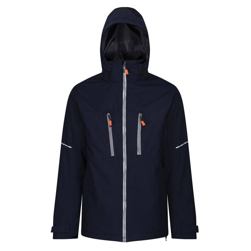 レガッタ メンズ アウター ジャケット・ブルゾン Regatta Professional Mens Insulated Jacket Navy And Gray グレー｜ReVida 店