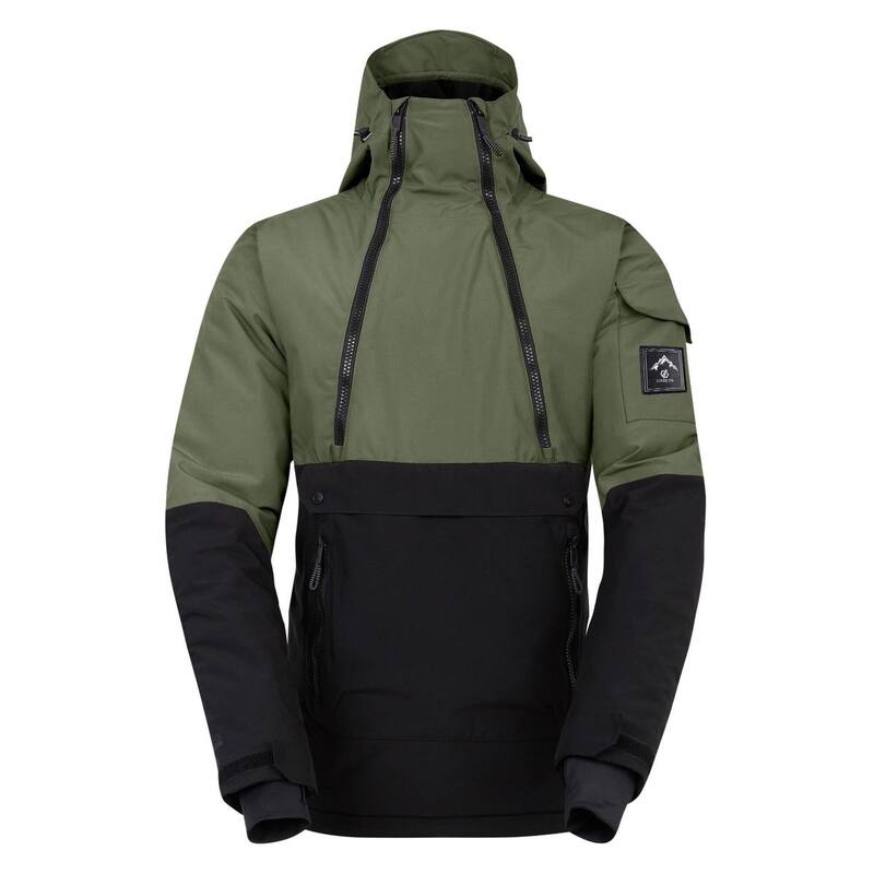 デアツービー メンズ アウター ジャケット・ブルゾン Dare 2B Mens T-Bar Overhead Ski Jacket Olivine Green グリーン｜ReVida 店