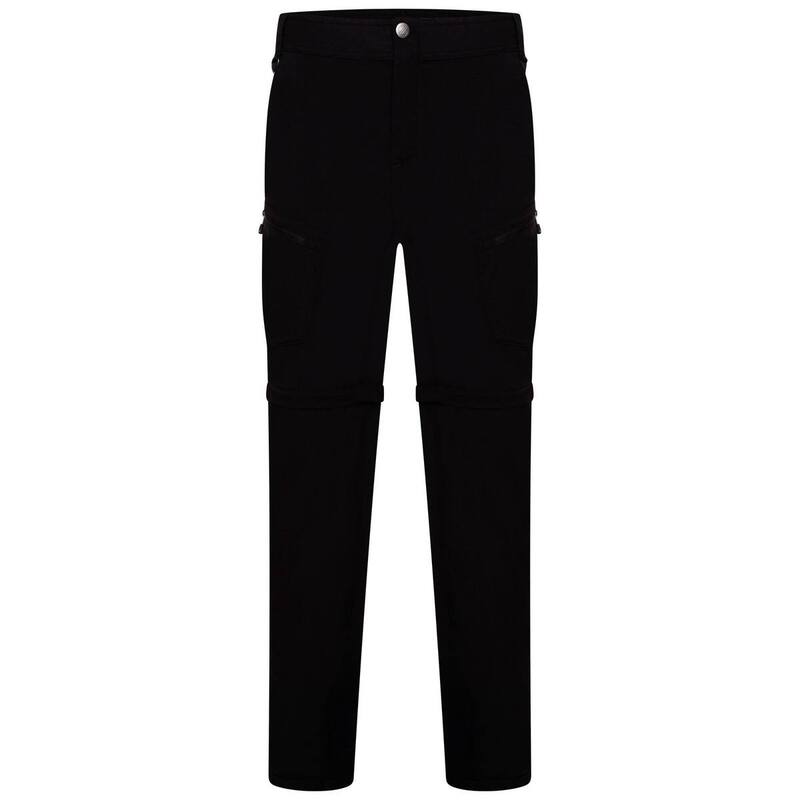 デアツービー メンズ ボトムス カジュアルパンツ Dare 2B Mens Tuned In II Multi Pocket Zip Off Walking Trousers Black ブラック