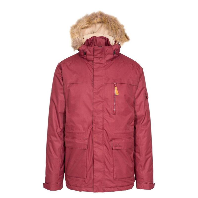 トレスパス メンズ アウター ジャケット・ブルゾン パーカー Trespass Mens Mount Bear Parka Jacket Prune