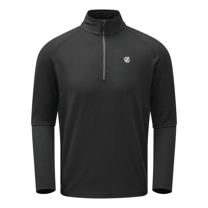デアツービー メンズ トップス Tシャツ Dare 2B Mens Fuse Up II Midlayer Black ブラック｜ReVida 店