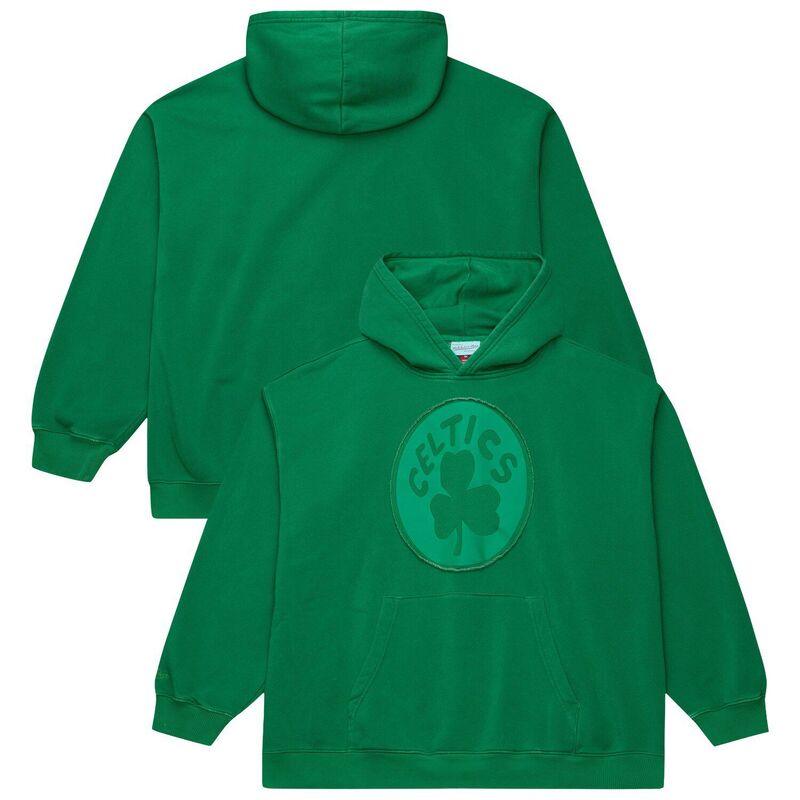 ミッチェル&ネス メンズ アウター パーカー・スウェット ダウン フリース Men's Mitchell & Ness Green Boston Celtics Downtown Collection Fleece Hoodie Cel Green グリーン