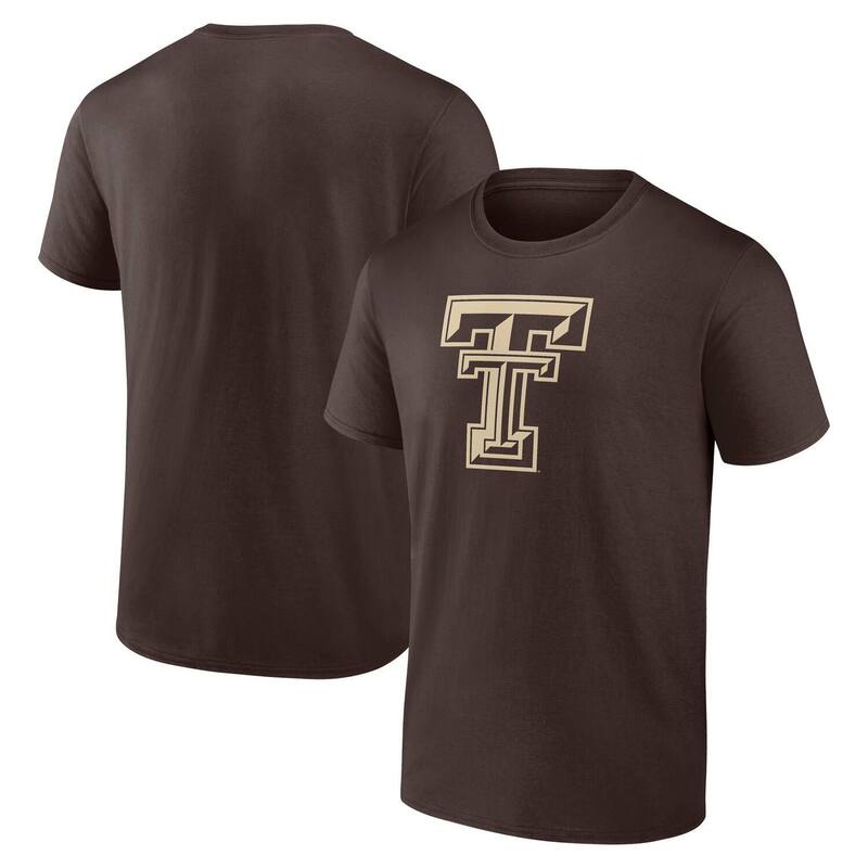 ファナティクス メンズ トップス Tシャツ Men's Fanatics Brown Texas Tech Red Raiders Express T-Shirtxt Brown ブラウン