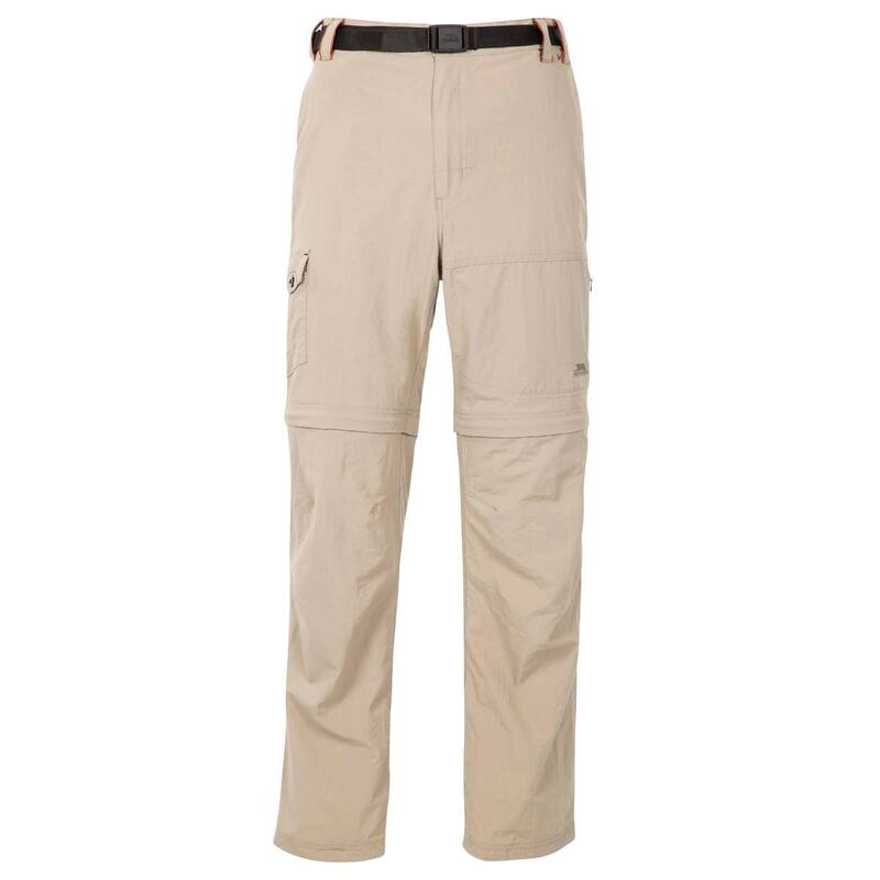 トレスパス メンズ ボトムス カジュアルパンツ Trespass Mens Rynne B Mosquito Repellent Cargo Trousers Bamboo