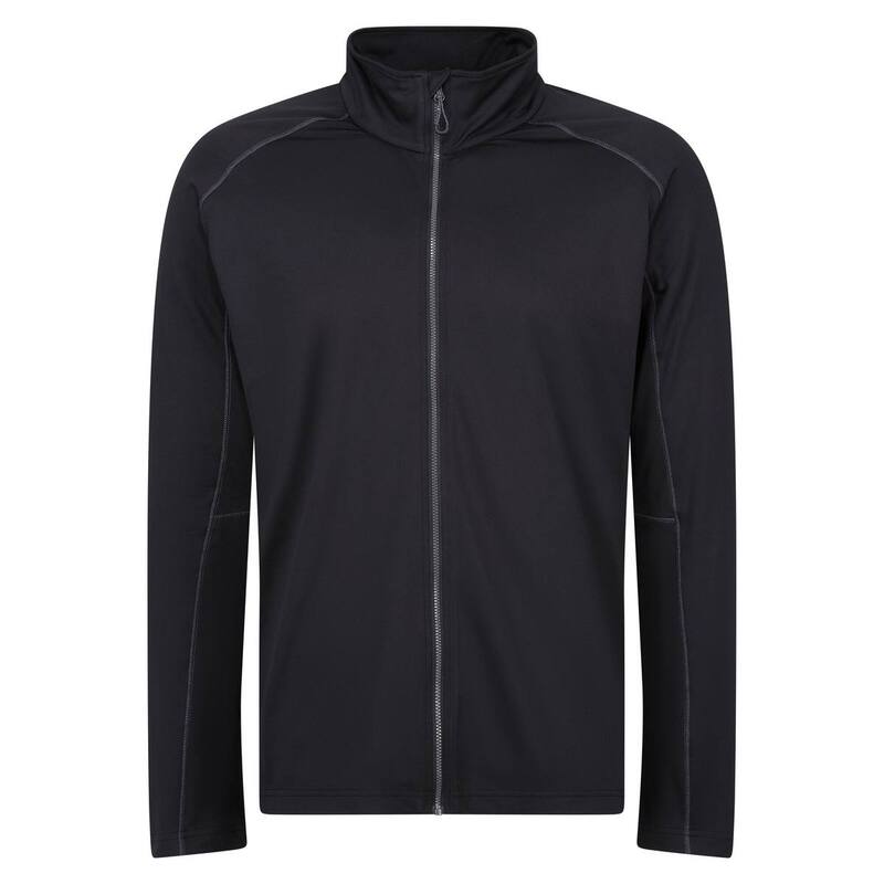 レガッタ メンズ アウター ジャケット・ブルゾン Regatta Professional Menstretch Full Zip Midlayer Black ブラック
