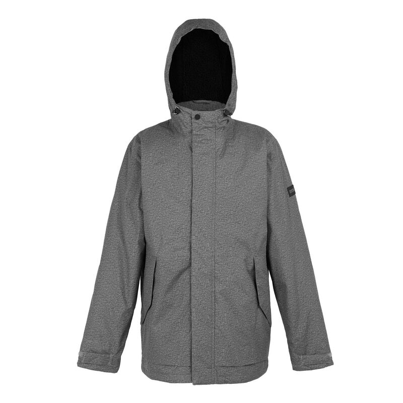 レガッタ メンズ アウター ジャケット・ブルゾン Regatta Mensterlings IV Waterproof Jacket Mineral Grey Marl グレー