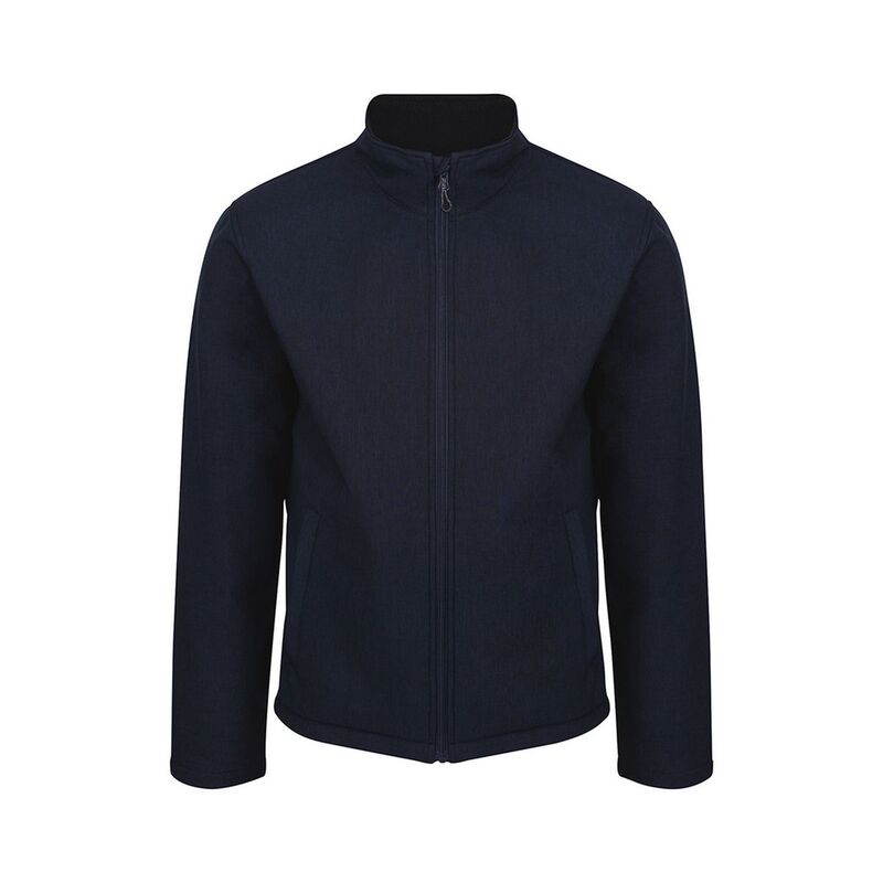 レガッタ メンズ アウター ジャケット・ブルゾン Regatta Mens Limestone Marl Soft Shell Jacket Navy Marl マール