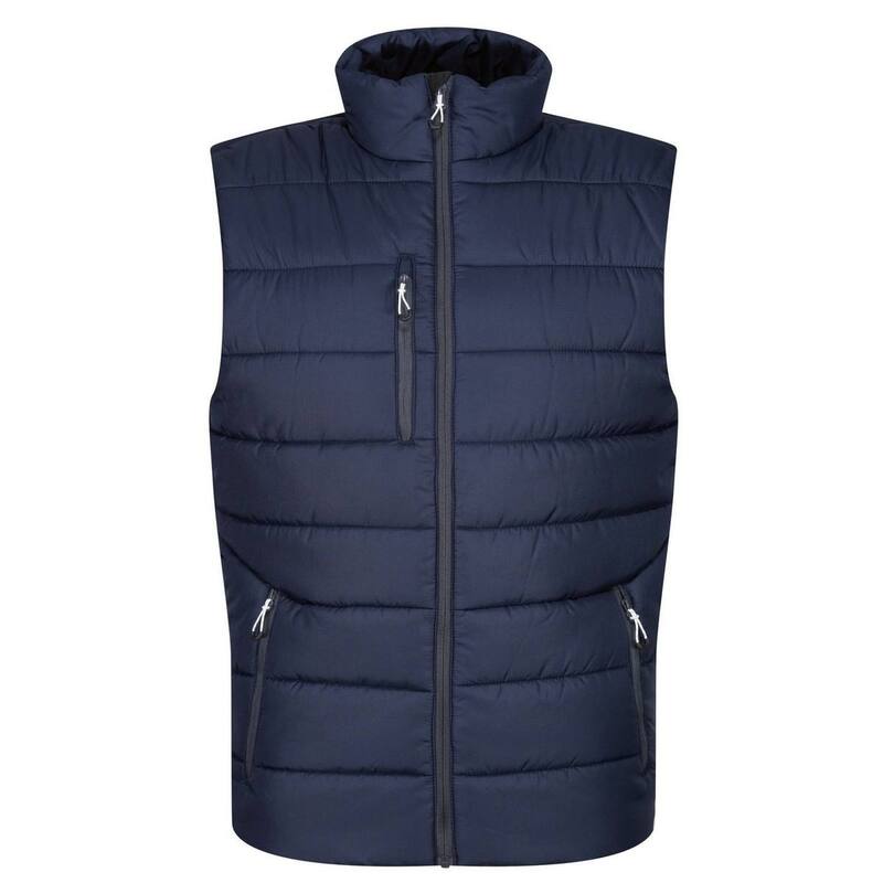 レガッタ メンズ アウター ジャケット・ブルゾン ジレ Regatta Mens Navigate Thermal Gilet Navy And Seal Grey グレー｜ReVida 店