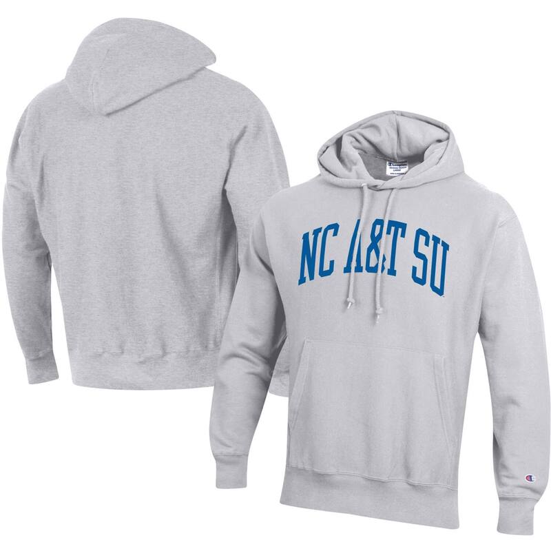 チャンピオン メンズ アウター パーカー・スウェットール Men's Champion Gray North Carolina&T Aggies Tall Arch Pullover Hoodie Nc2 Grey グレー