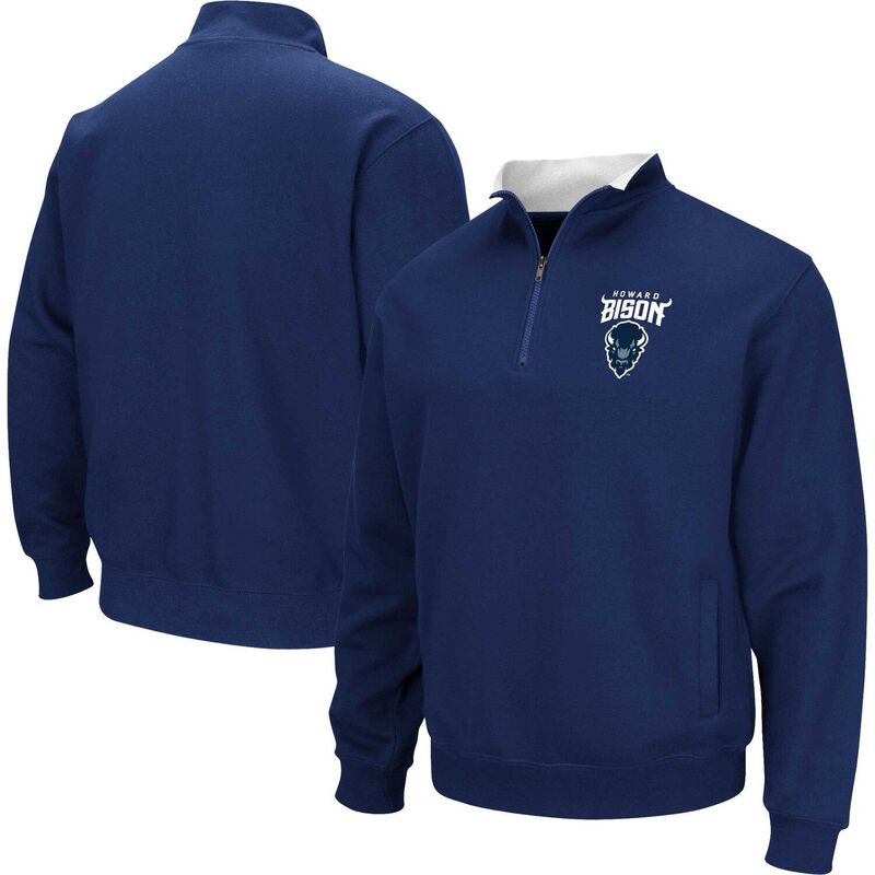 コロシアム メンズ アウター パーカー・スウェット シャツ Men's Colosseum Navy Howard Bison Tortugas Quarter-Zip Sweatshirt Nc2 Navy ネイビー|ReVida 店