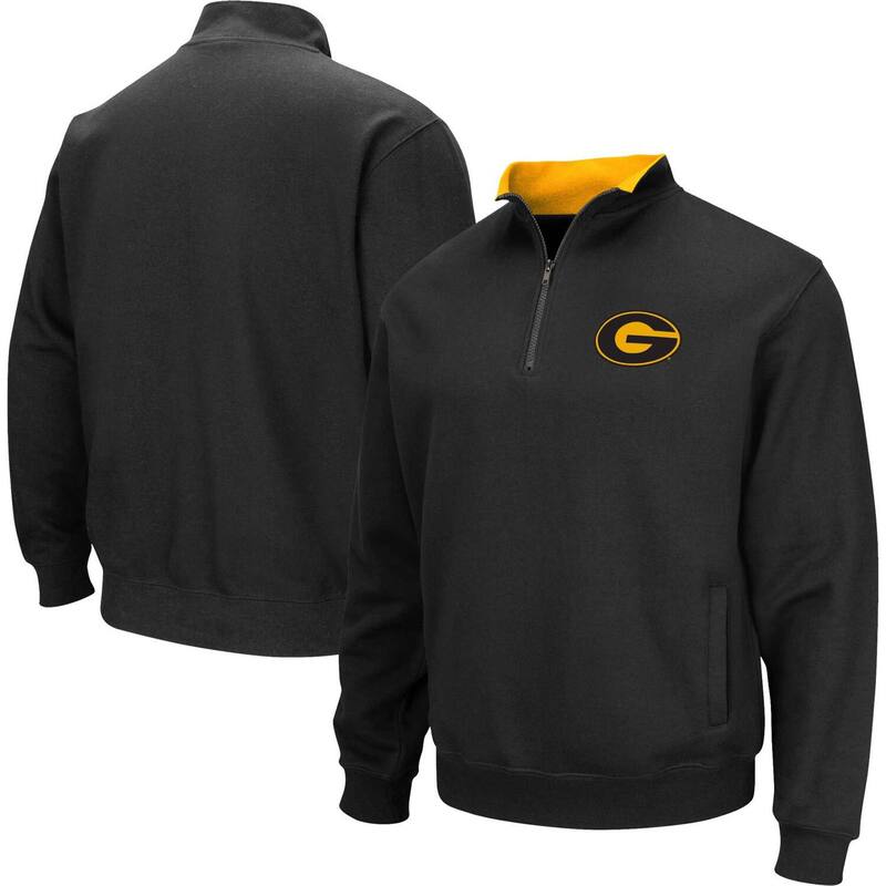 コロシアム メンズ アウター パーカー・スウェット シャツ Men's Colosseum Black Grambling Tigers Tortugas Quarter-Zip Sweatshirt Nc2 Black ブラック|ReVida 店