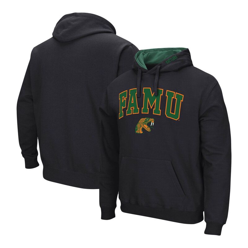 コロシアム メンズ アウター パーカー・スウェット Men's Colosseum Black Florida&M Rattlers Isle Pullover Hoodie Nc2 Black ブラック|ReVida 店